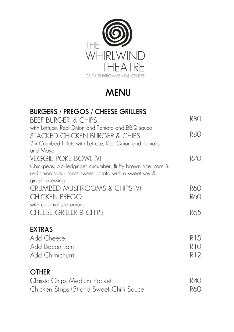 16 May Menu